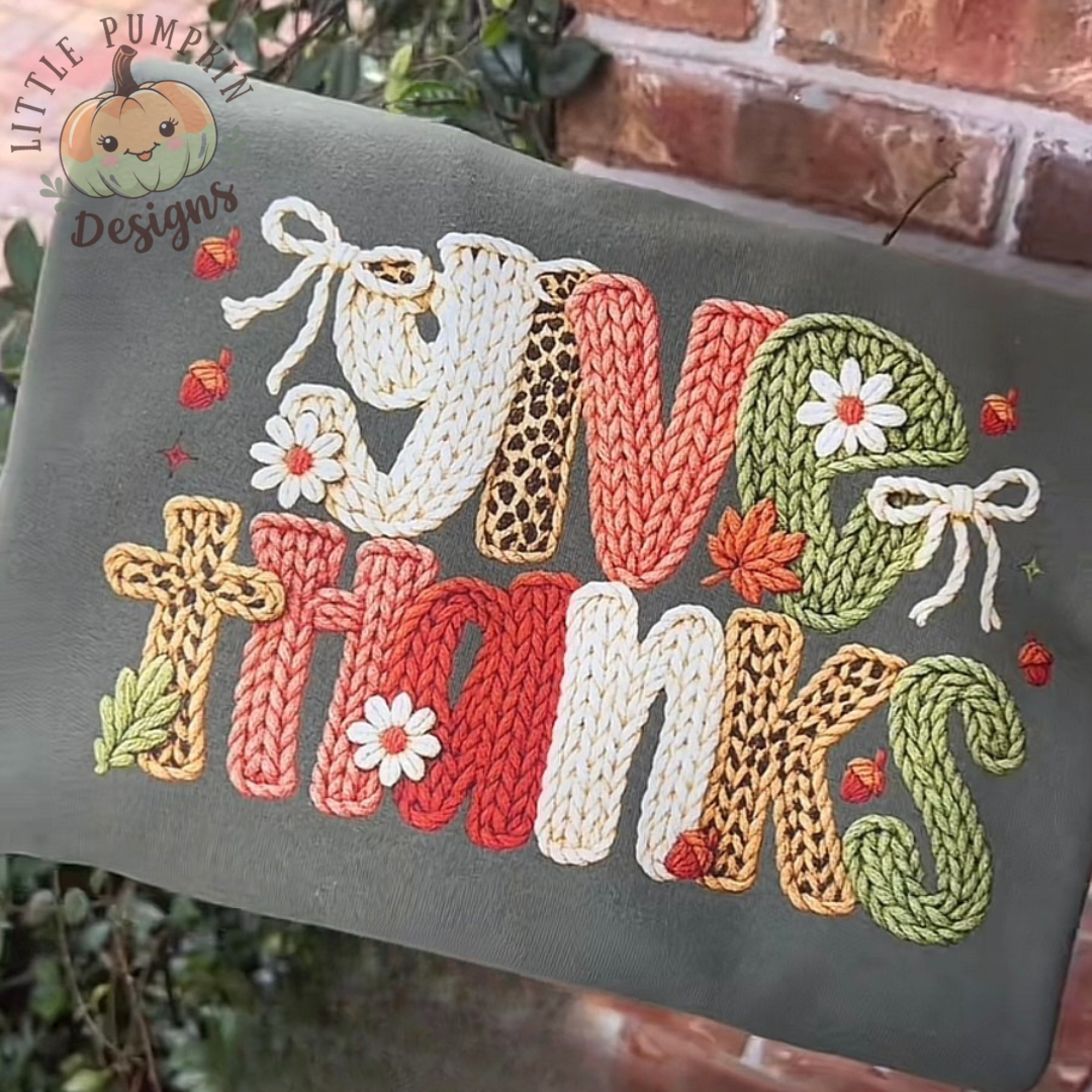 Give Thanks Faux Yarn