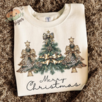 Leopard Trees Merry Christmas