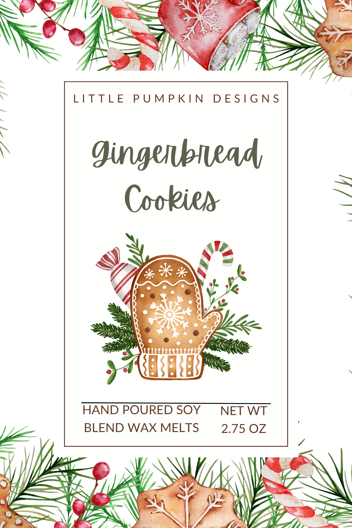 Gingerbread Cookies Wax Melts
