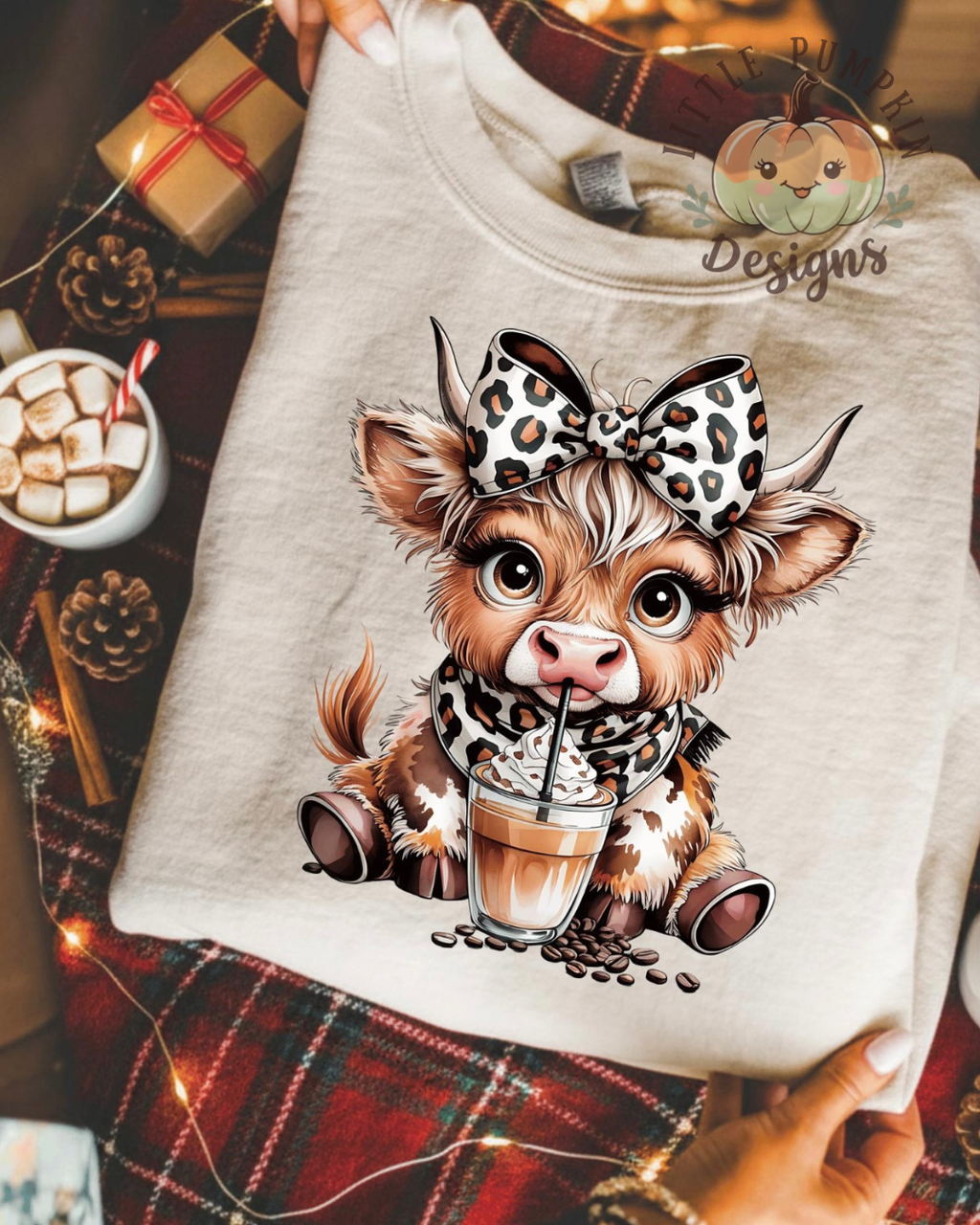 Leopard Highland Cow