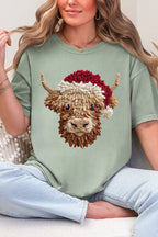 Faux Yarn Highland Cow